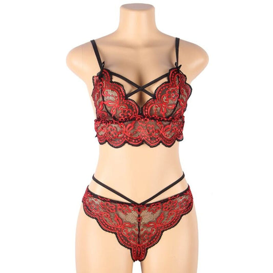 SUBBLIME Set Dentelle S/M : Élégance et Confort Assurés