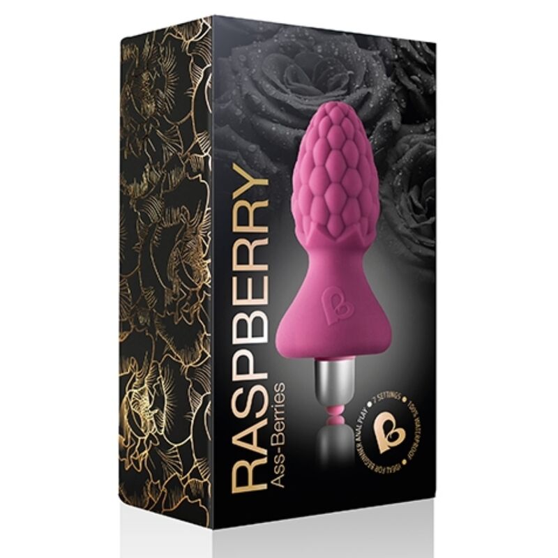 ROCKS-OFF - Plug anal à la framboise Assberry