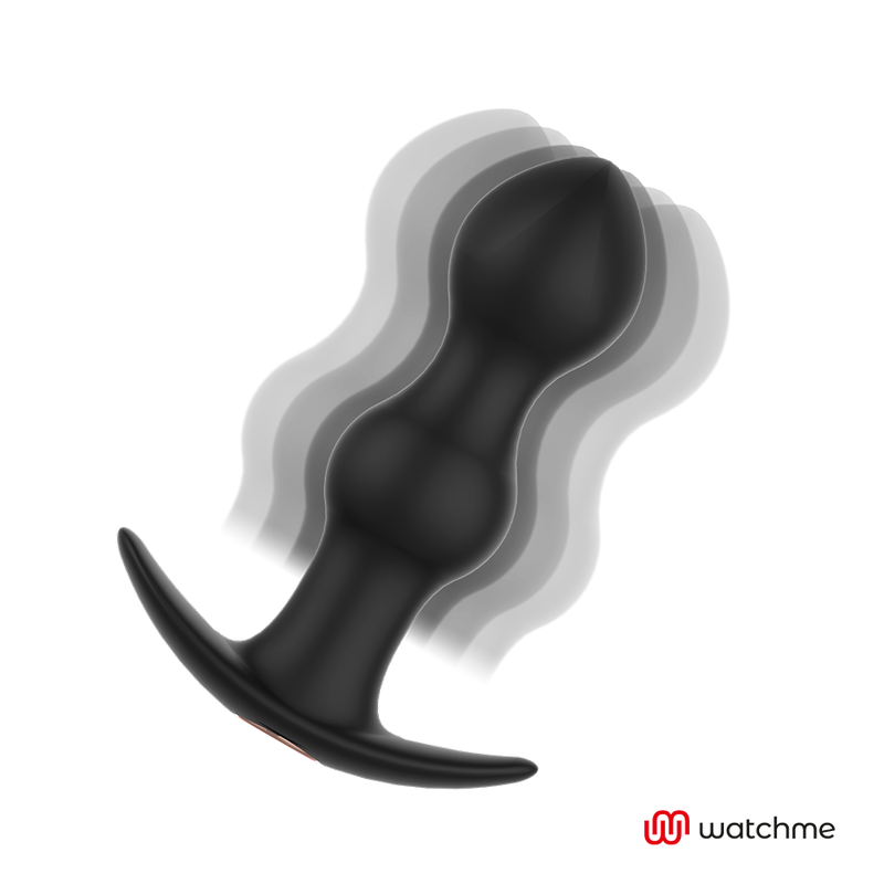 ANBIGUO - WATCHME PLUG ANAL VIBRANT À TÉLÉCOMMANDE TIBERIO