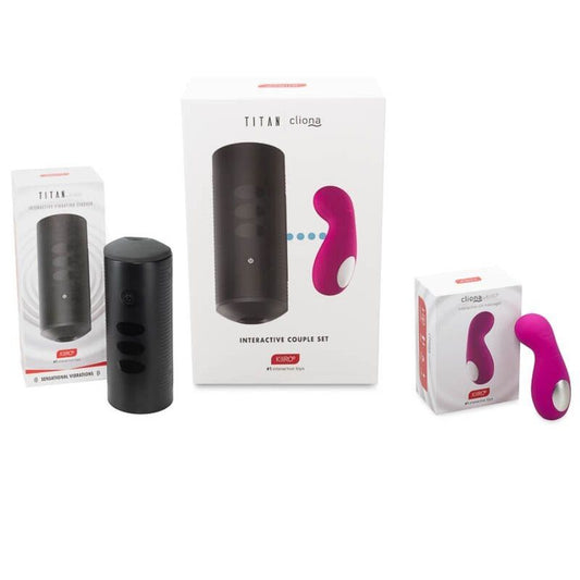 KIIROO - COFFRET COUPLES TITAN ET CLIONA LILAS