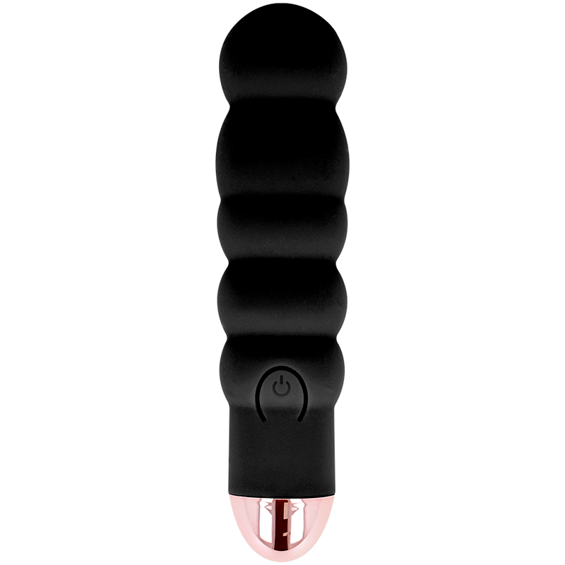 DOLCE VITA - VIBRATEUR RECHARGEABLE SIX BLACK 7 VITESSES