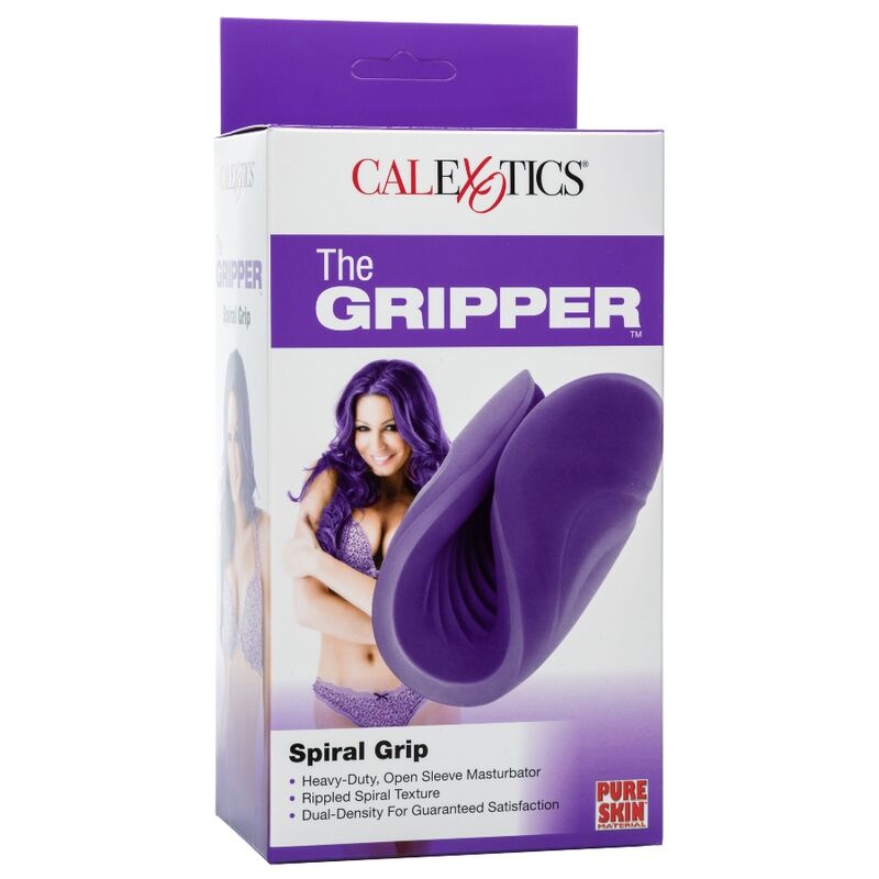 CALEXOTICS - MASTURBATEUR TEXTURÉ À POIGNÉE SPIRALE