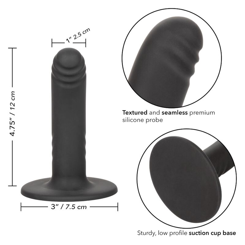 CALEXOTICS - BOUNDLESS DILDO 12 CM COMPATIBLE HARNAIS