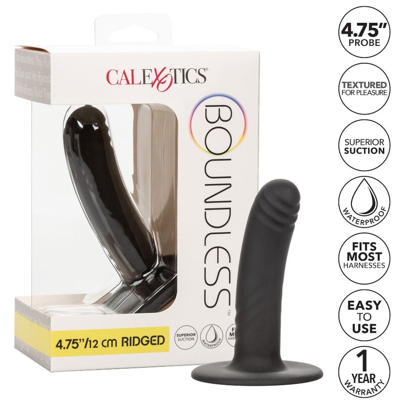CALEXOTICS - BOUNDLESS DILDO 12 CM COMPATIBLE HARNAIS