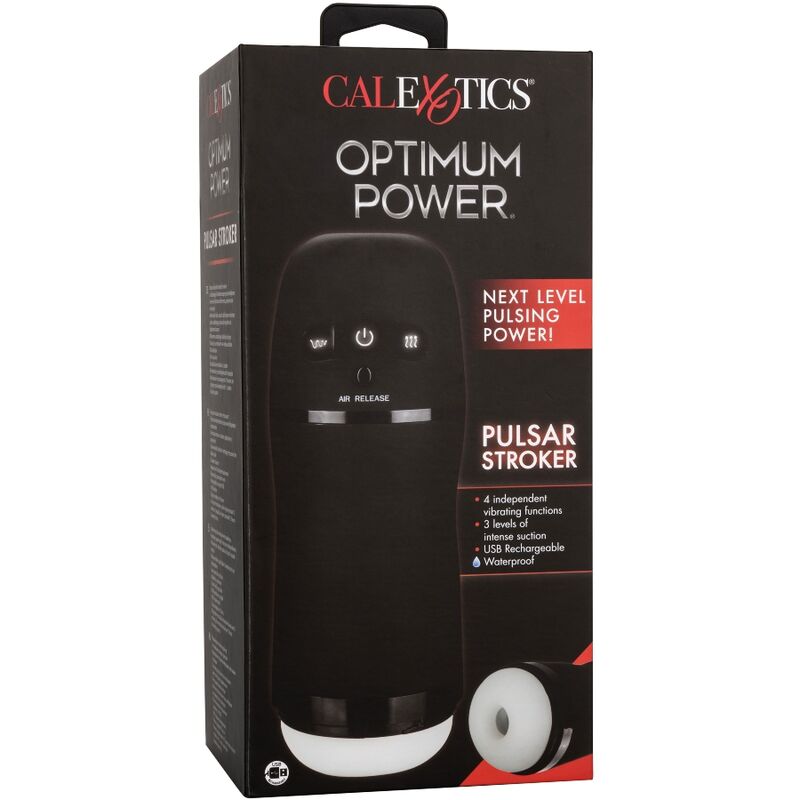 CALEXOTICS - MASTURBATEUR À PUISSANCE OPTIMALE AVEC VIBRATION ET ASPIRATION