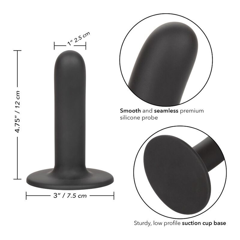 CALEXOTICS - Gode lisse sans limites 12 cm compatible harnais