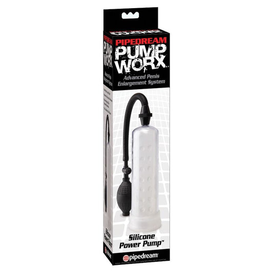 PUMP WORX - POMPE D'ÉRECTION EN SILICONE TRANSPARENT