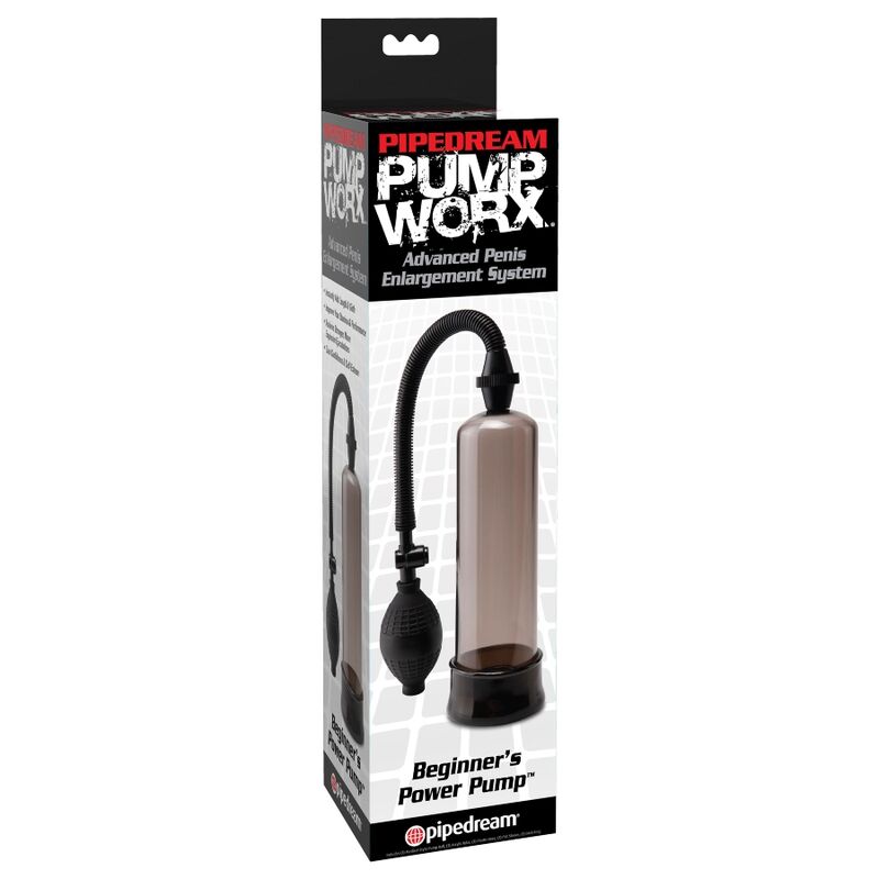 PUMP WORX - POMPE D'ÉRECTISATION NOIRE POUR DÉBUTANTS