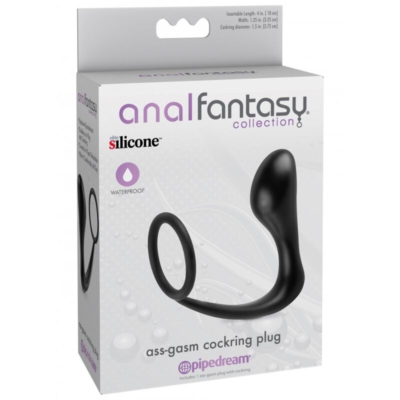 FANTAISIE ANAL - ANNEAU PÉNIS ASS-GASM