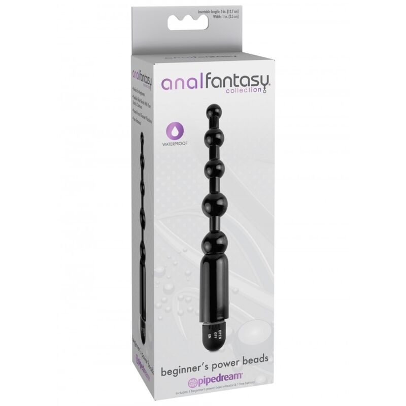 ANAL FANTASY - BOULES VIBRANTES POUR DÉBUTANTS