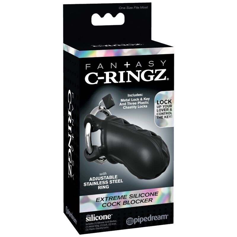 FANTASY C-RINGZ - CAGE À PÉNIS SENSUELLE EN SILICONE