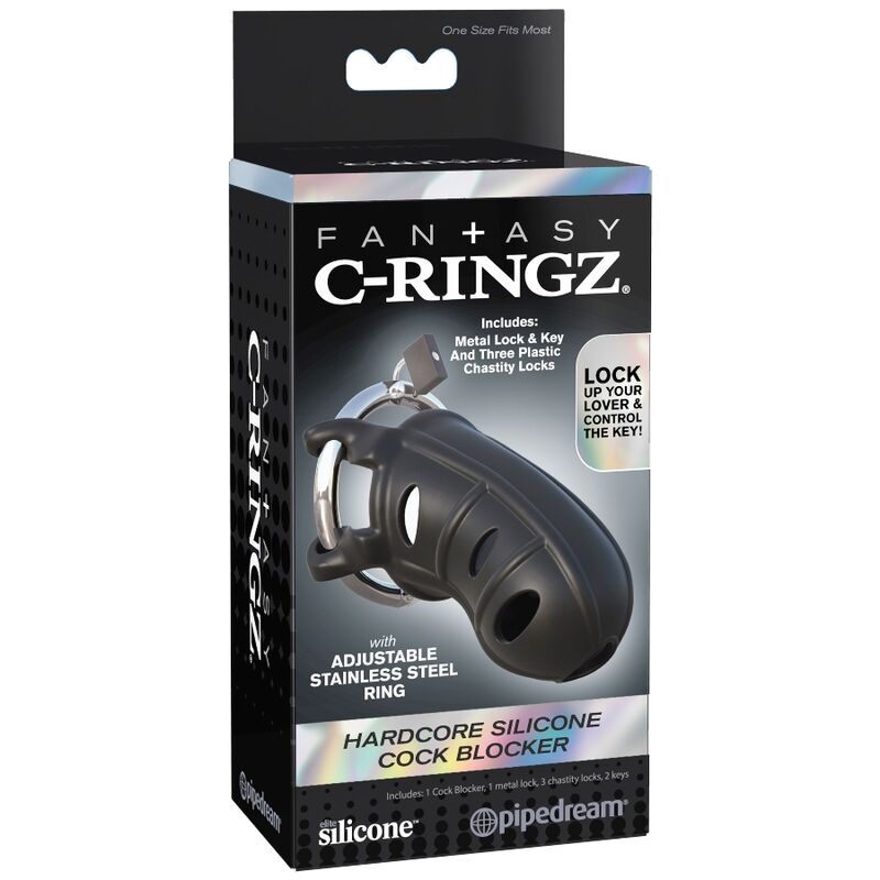 FANTASY C-RINGZ - CAGE À PÉNIS EN SILICONE EXTRÊME