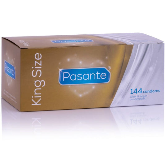 PASANTE - KING MS LONG AND WIDE CONDOMS BOX 144 UNITS