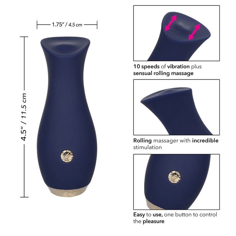 CALEXOTICS - MASSEUR CHIC TULIP BLUE