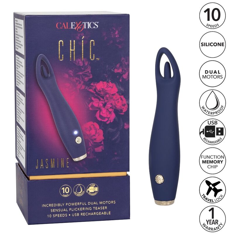 CALEXOTICS - STIMULATEUR CHIC JASMINE 10 VITESSES