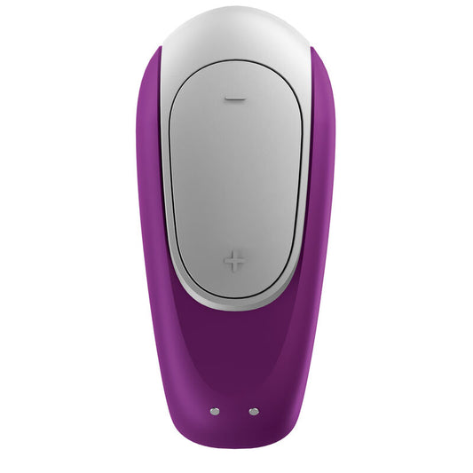 SATISFYER - VIBRATEUR DOUBLE FUN PARTNER LILAS