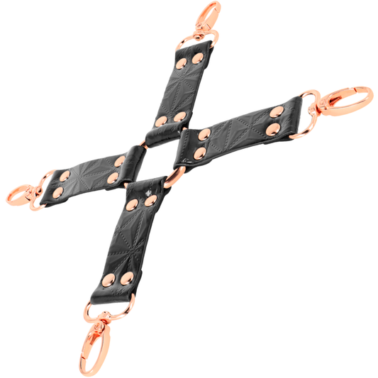 BEGME - BLACK EDITION HOG TIE VEGAN LEATHER
