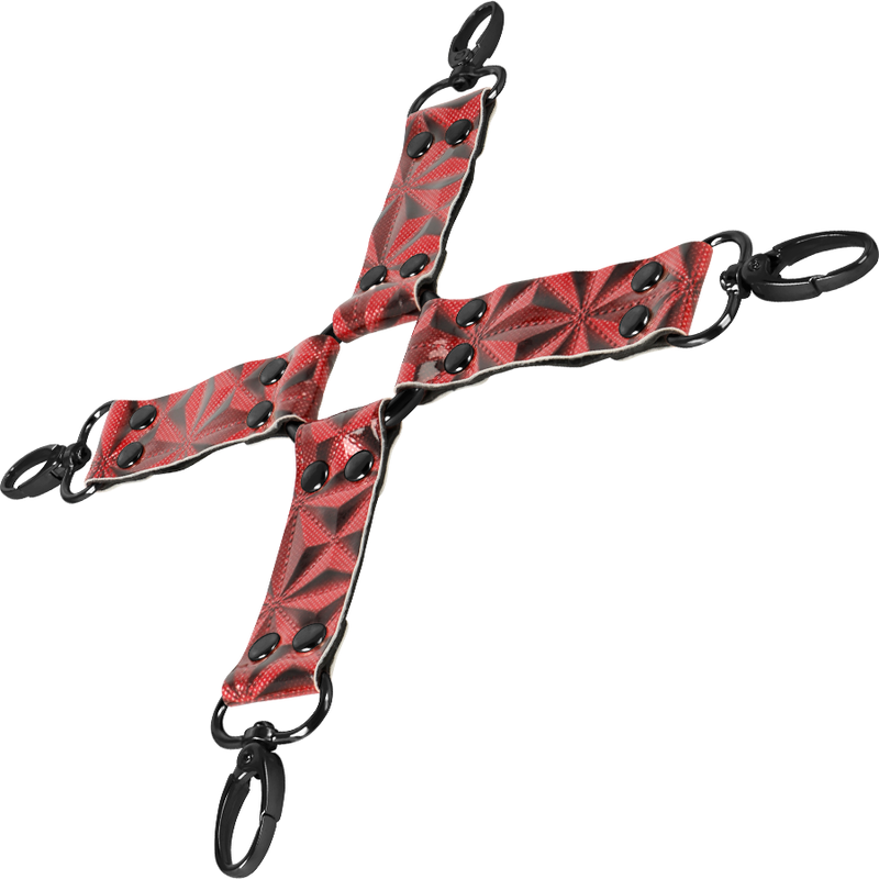 BEGME - ÉDITION ROUGE HOG TIE CUIR VÉGAN