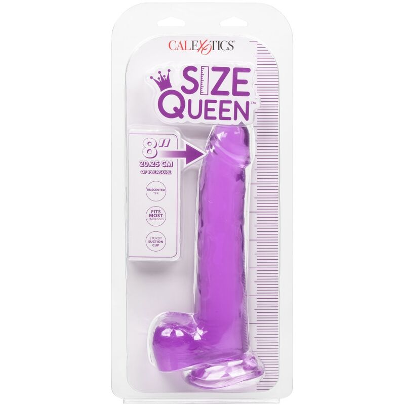 CALEXOTICS - GODE QUEEN SIZE LILAS 20,3 CM