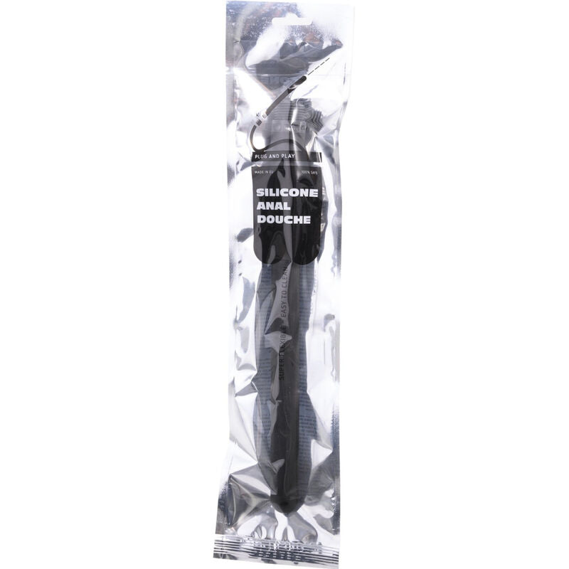ALL BLACK - DOUCHE ANALE EN SILICONE 27 CM