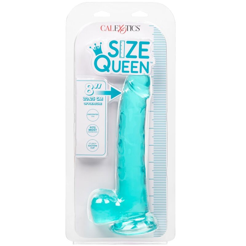 CALEXOTICS - GODE QUEEN SIZE BLEU 20,3 CM