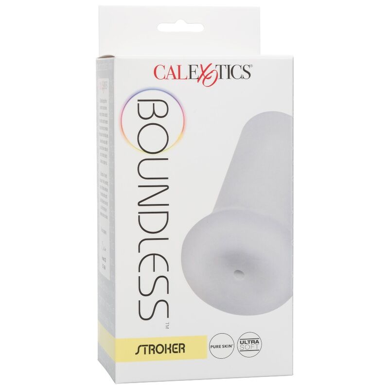 CALEXOTICS - MASTURBATEUR STROKER TRANSPARENT ET SANS LIMITES