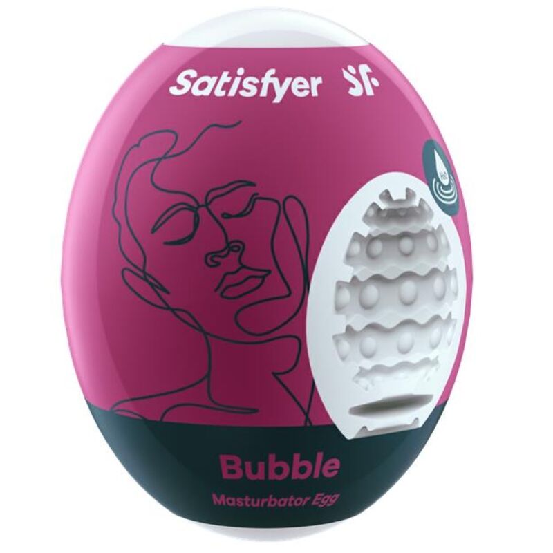 SATISFYER - MASTURBATEUR ŒUF À BULLES