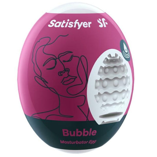 SATISFYER - MASTURBATEUR ŒUF À BULLES