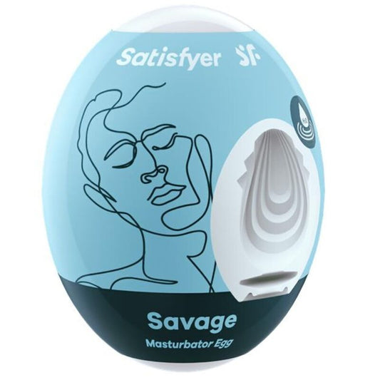 SATISFYER - ŒUF MASTURBATEUR SAVAGE