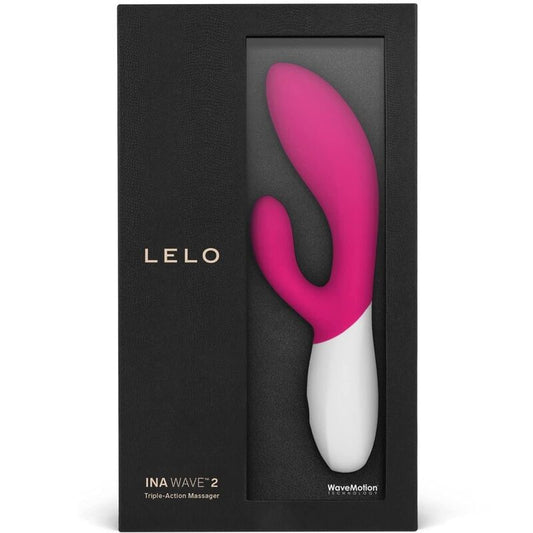 LELO - VIBRATEUR DE LUXE INA WAVE 2 SPÉCIAL FUCHSIA MOTION