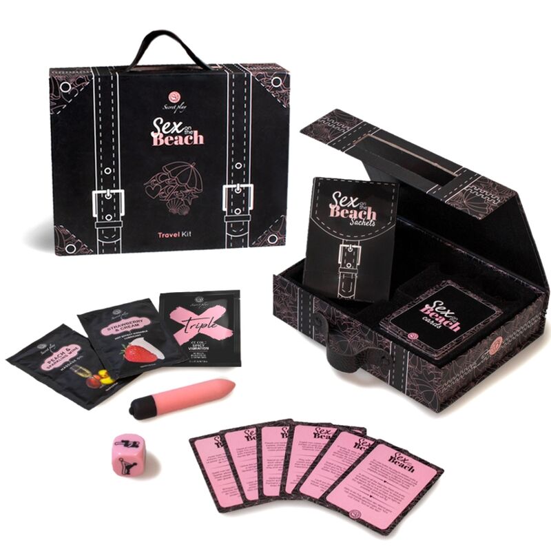 SECRETPLAY - KIT DE VOYAGE SEX ON THE BEACH (ES/EN/DE/FR/NL/PT)