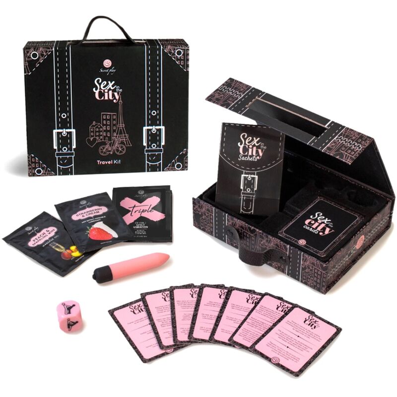 SECRETPLAY - KIT DE VOYAGE SEX IN THE CITY (ES/EN/DE/FR/NL/PT)