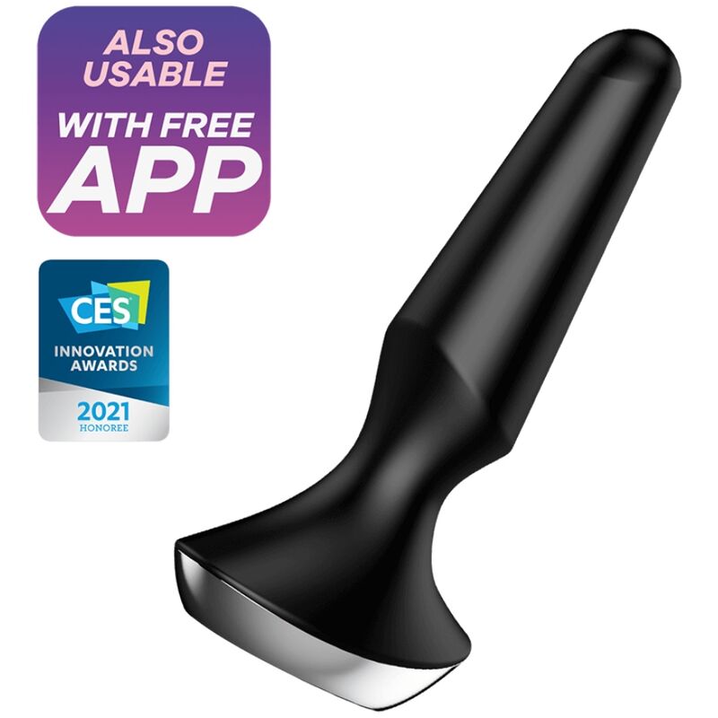 SATISFYER - PLUG ILICIOUS 2 VIBRATEUR NOIR