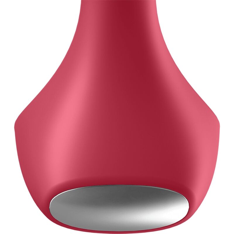SATISFYER - BACKDOOR LOVER PLUG ANAL VIBRANT ROUGE