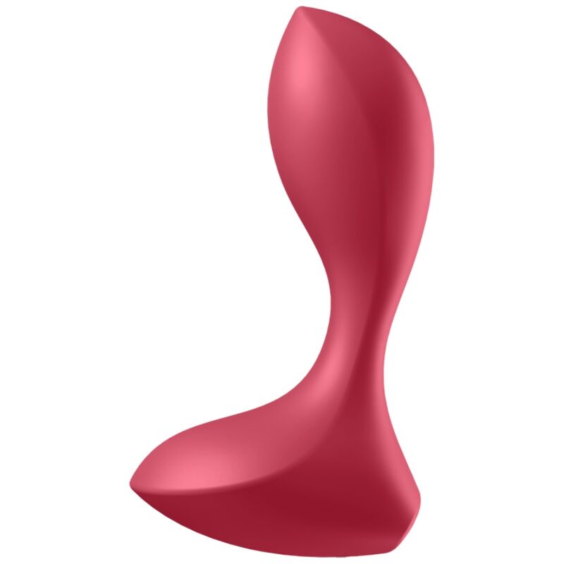 SATISFYER - BACKDOOR LOVER PLUG ANAL VIBRANT ROUGE