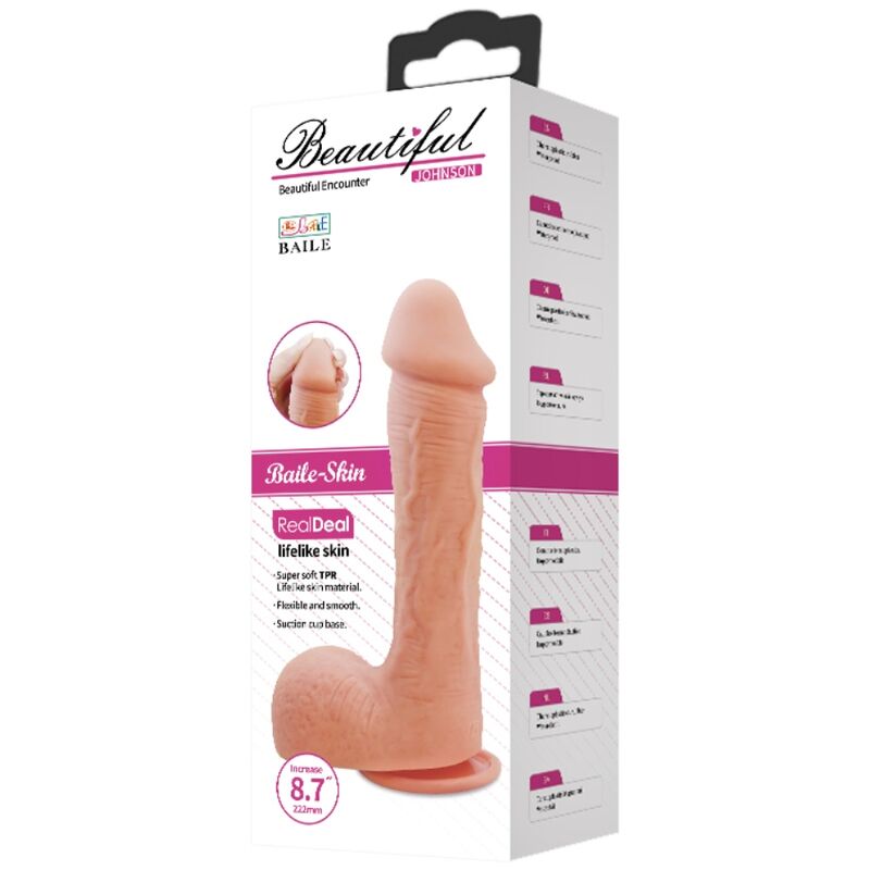 DANCE - JOHNSON GODE RÉALISTE À PEAU 22 CM