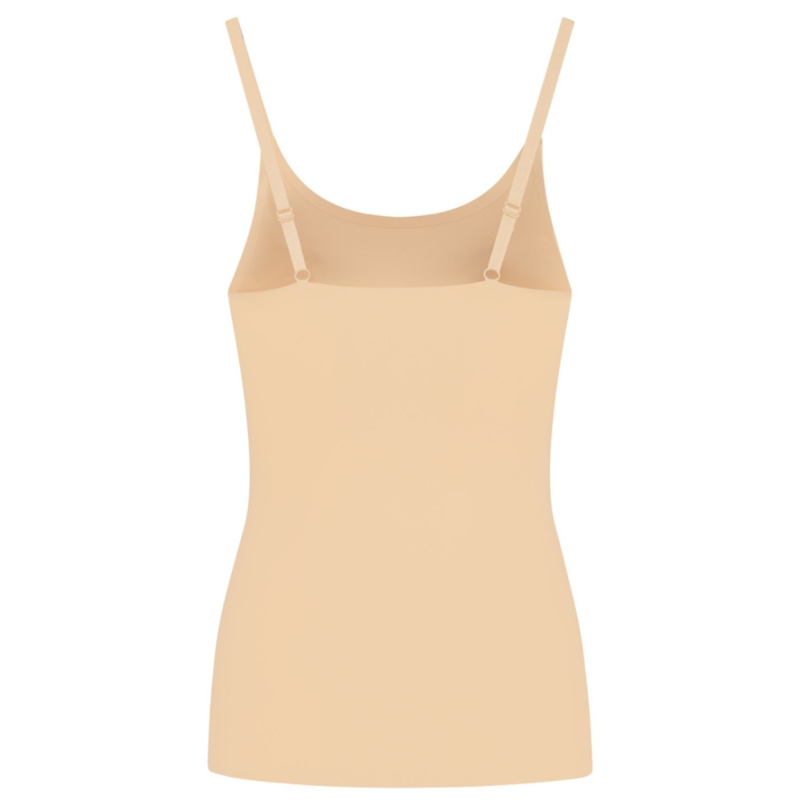 BYE-BRA - T-SHIRT BEIGE INVISIBLE CONTRÔLE DE LA LUMIÈRE TAILLE XL