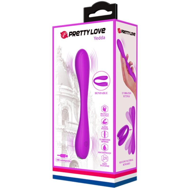 PRETTY LOVE - VIBRATEUR FLEXIBLE JEDDA