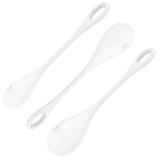 SATISFYER - KIT D'ENTRAÎNEMENT YONI POWER 1 BLANC