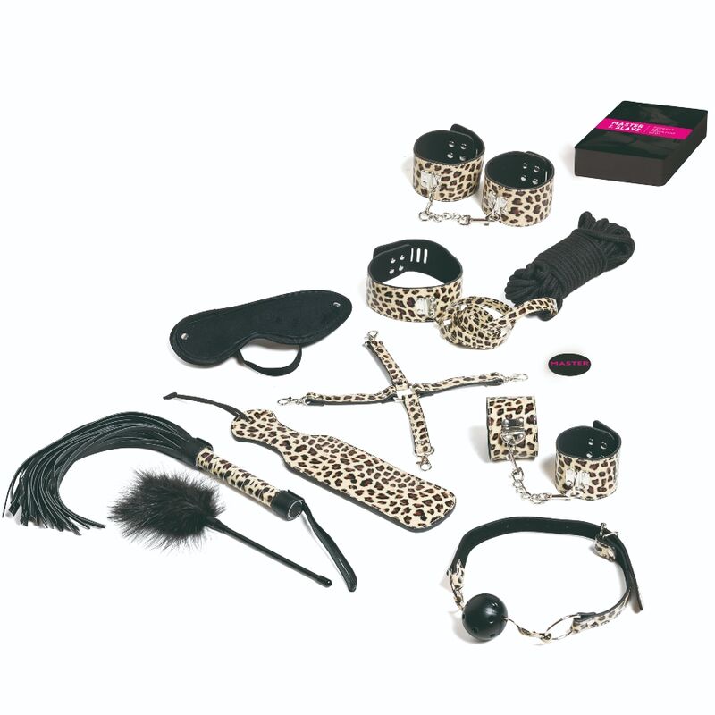 TEASE & PLEASE - 13 BONDAGE ACCESSORIES SET