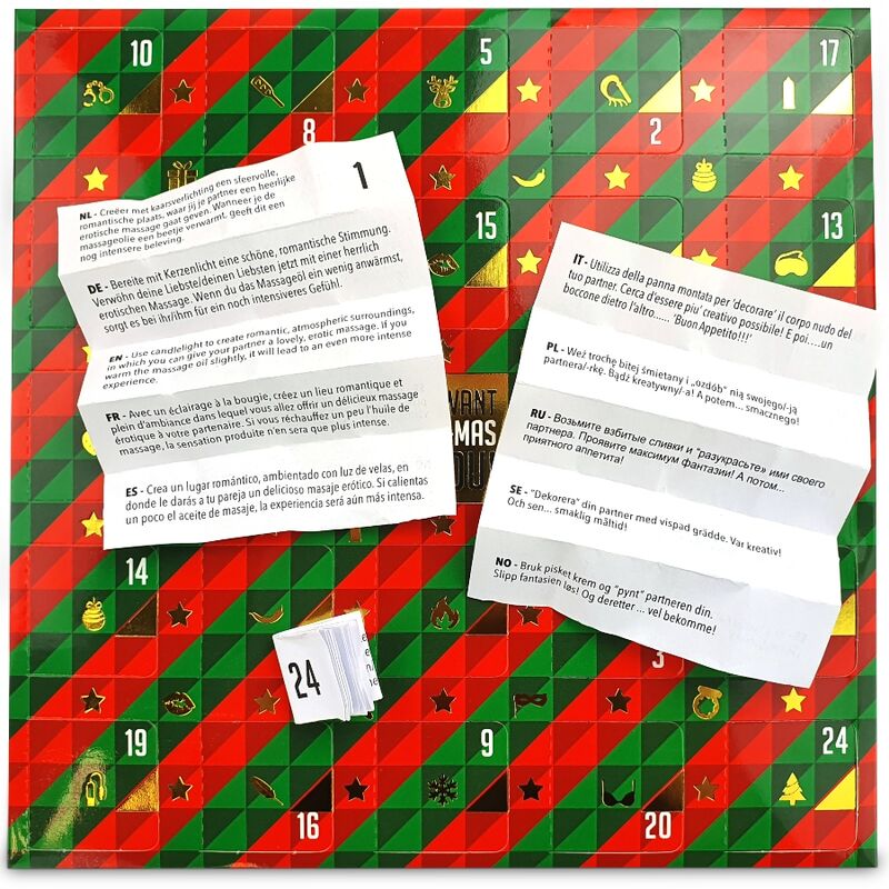 TEASE & PLEASE - CALENDRIER DE L'AVENT ÉROTIQUE