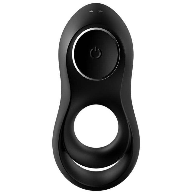 SATISFYER - ANNEAU VIBRANT NOIR DUO LÉGENDAIRE