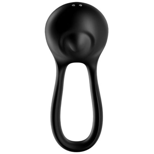 SATISFYER - MAJESTIC DUO BAGUE VIBRANTE NOIRE
