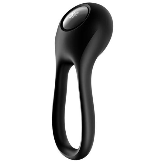 SATISFYER - MAJESTIC DUO BAGUE VIBRANTE NOIRE