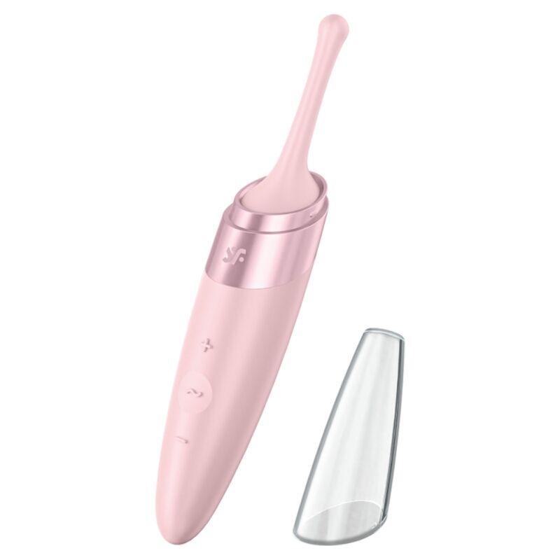 SATISFYER - TWIRLING DELIGHT STIMULATEUR DE CLITORIS ROSE