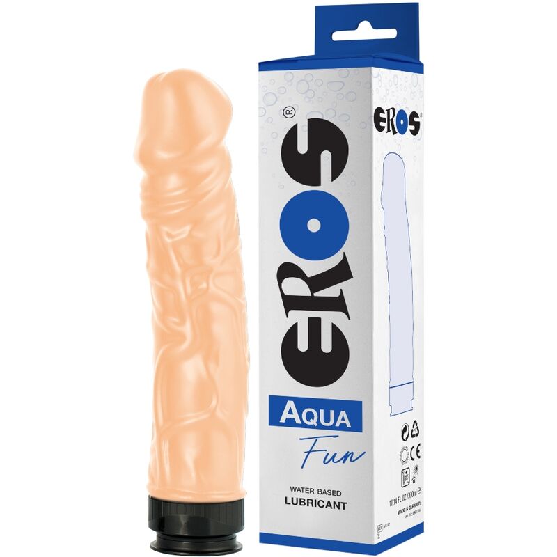 EROS - AQUA FUN DILDO AVEC LUBRIFIANT À BASE D'EAU