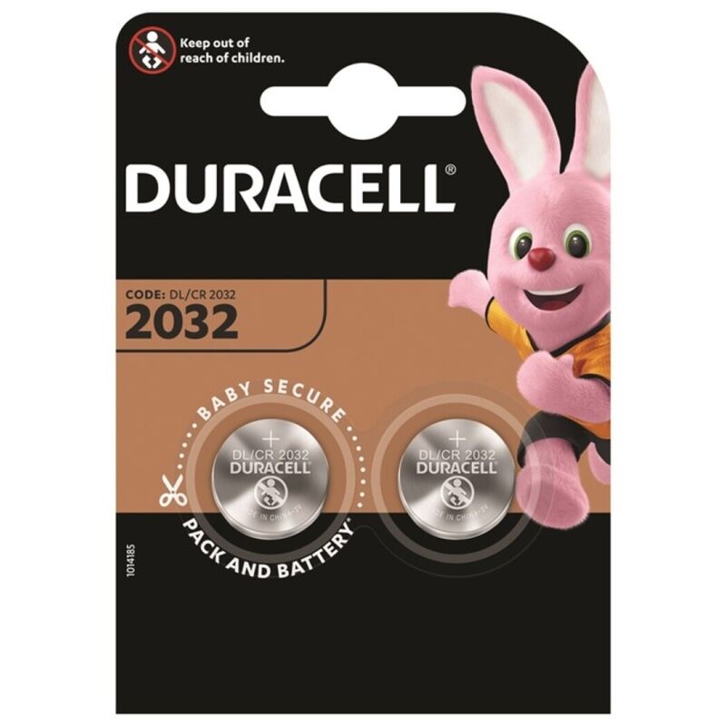 DURACELL - Pile bouton lithium CR2032 3 V BLISTER*2