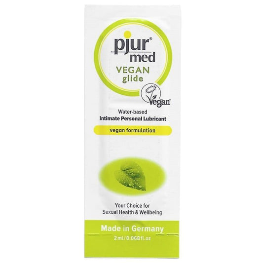 PJUR - MED VEGAN GLIDE WATER-BASED LUBRICANT 2 ML