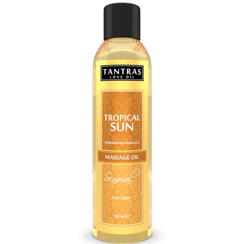 INTIMATELINE - HUILE D'AMOUR TANTRAS HUILE DE MASSAGE SOLEIL TROPICAL 150 ML