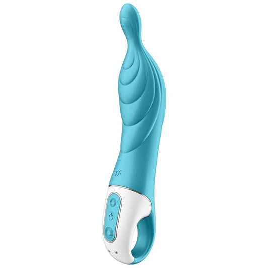 SATISFYER - INCROYABLE VIBRATEUR À 2 POINTS TURQUOISE